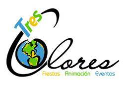 Logotipo de tres colores animación